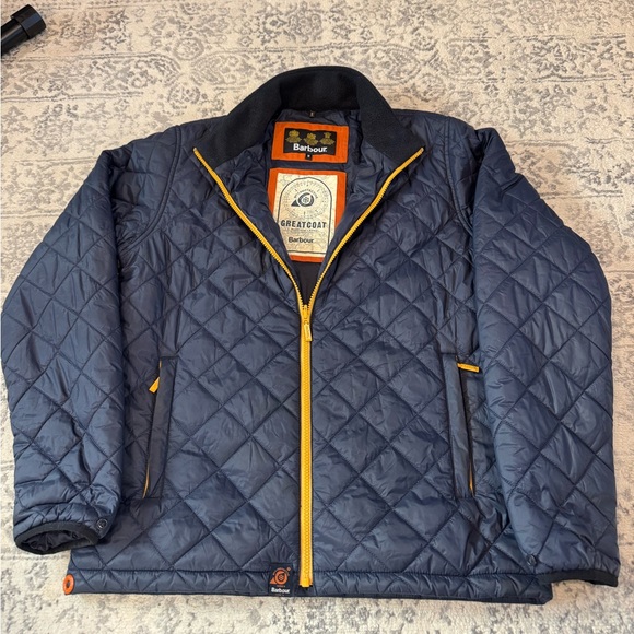 Barbour Other - Barbour Navy Quilted Jacket for Men